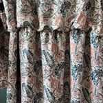 Est 1946 Women's 18/20 W Blue Peach V Neck Peasant Bell Sleeve Boho Drop Waist Pink Size 18W Photo 4