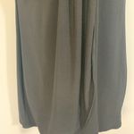 Strapless Black Wrap Mini Dress Black Size M Photo 2