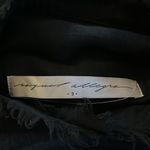 Raquel Allegra Black Gauze Poet Button Photo 9