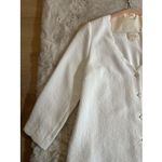 Sézane Sezane Cardigan Women  Knit‎ Long-sleeved Jacket Cream Size 38 Photo 4
