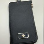 Kate Spade A Rare Vintage Black New York Clip ID Slim Zipper Wallet Photo 0