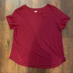Old Navy burgundy t-shirt, size XL Photo 0