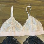 Calvin Klein  Bralette Bundle Pink Black Lace XS Sexy Photo 1