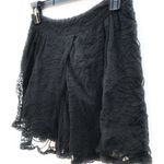 Free People ‎ Black Lace Skirt Photo 7