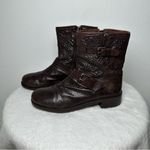 Tory Burch  Chrystie Biker Boots Moto
Bikercore Quilted Leather Photo 2