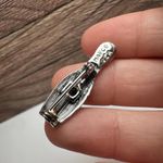 Bowling Pin / Victorian Lady Golfing Small Brooch Pin Lot Of 2 Photo 5