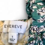 Evereve  Women's green Floral Cropped Flowy Blouse tank camisole top sz s Photo 5