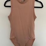 ASOS Salmon Bodysuit With Back Cut Out - Size 4 Photo 0