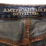 American Eagle VTG Y2K AE Mom Short 6 Embroidered Floral Button Distressed High Rise Cut Off Photo 3