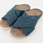 Gdefy Gravity Defyer Veltal Women's Slide Sandals Size 8 Blue Photo 0