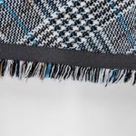 Sigrid Olsen ‎ Wool Blend Plaid Fringe Straight Skirt Size 6 Career Office Photo 11