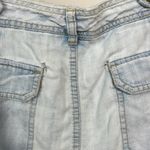 Gloria Vanderbilt Vintage  denim micro mini skirt light wash with built in short Photo 6