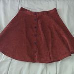 Orange button up skirt Size M Photo 0