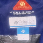 Columbia  Blue Puffer Jacket Coat with Omni-Heat Size Small Photo 4