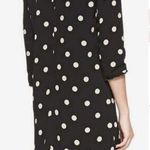 Kate Spade Black with Ivory Polka Dots Size 6 Mini Dress Photo 1