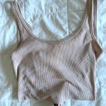 Light Pink Backless Crop Top Size XS Photo 2