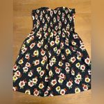 American Eagle  Strapless Floral Dress Photo 2