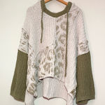 POL  Chenille Hooded Sweater Photo 0