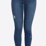 Spanx  Distressed high waisted shapewear ankle skinny jeans size large Photo 0