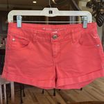 Celebrity Pink Celbrity Pink Colored Denim Shorts Coral Jean Womens 7 Photo 8