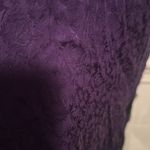 Scotch & Soda  deep Purple Slip Dress slit Black Lace size 42 Shorter Length XL Photo 6