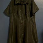 SheIn Brand New  Black Button Through Shirt Dress Photo 0