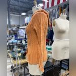 Knit Hoodie L Orange Size L Photo 2