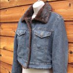 Marvin Richards Blue Jean Denim Cropped Jacket Photo 2