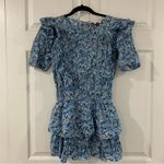 Love Shack Fancy  x Liberty London Blue Natasha Dress Petite Photo 2