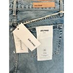GRLFRND Tatum in Late Night Crop Fray Hem New $250 Woman Jeans Slim Kick Size 28 Photo 4