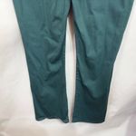 Denim 24 7 Roamans Plus Size 30WT Jeans Tall Elastic Waist Green Straight 1012 Size 30W Photo 5