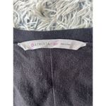 Athleta Women Sweater Dress MP Hot Toddy Black Ruched Long Sleeve Cotton Blend Photo 5