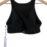 Alo Yoga ALOSOFT ICONIC 90'S BRA BLACK Size M NWT Photo 8