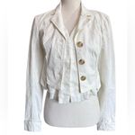Free People #157 NWOT  Orly Heritage Jacket in Ivory Photo 4