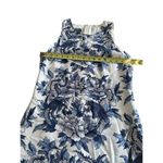 Lauren Ralph Lauren Asian Inspired Dragon Chinoiserie Print Dress 100% Silk Blue Size 4 Photo 6