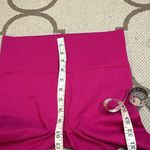 DSG Momentum Seamless high waisted pink ribbed 6.5” inseam bike shorts Photo 6