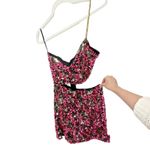 H:ours  NWT Sybila Fuchsia and Gold Shiny Sequin Cut-Out Party Mini Dress Medium Photo 1