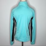 PINK - Victoria's Secret PINK VICTORIA’S SECRET Pink Ultimate Mint Blue Green Half Zip Pullover Small Photo 7
