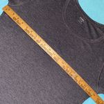 Old Navy thermal crewneck pullover long sleeve layering top charcoal gray size L Photo 9