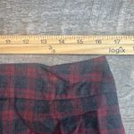 Brooks Brothers 346  Women's Vintage Red Plaid Knee Skirt 100% Wool Size 12 Photo 7