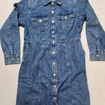 Levi's  denim Flynn Western Dress size Large W32''x35'' Photo 0