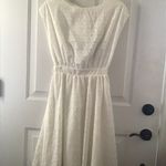 J.O.A. NWT WHITE SELF PRINT SHEATH DRESS. XS Photo 6