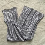 Lavender floral jacquard satin maxi dress Size small Purple Photo 0