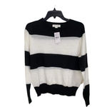 Treasure & Bond Black White Wide Striped Crew Neck Size Medium NEW Photo 1