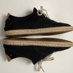 Olukai Kaula Pa‘a Lī Shoes Canvas Lace-Up Espadrilles Sneaker Slip Ons Black Photo 12