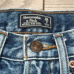 Abercrombie & Fitch  Natural High Rise Jean Shorts‎ Size 26 Photo 7