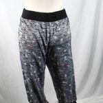 No Boundaries Vintage Y2K 2007 Black White Knit Like Capri Cut Lounge Pants Size XL Juniors Photo 3