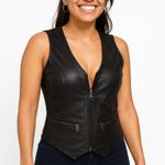 wilson's leather Vintage  Halter Vest – Size M Photo 0