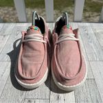 Hey Dude  Shoes Wendy Boho Pink  White Women’s Size 5/ Youth 4 Photo 1