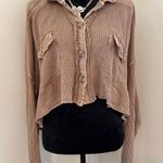 FP One Scout Waffle Knit Button Photo 0